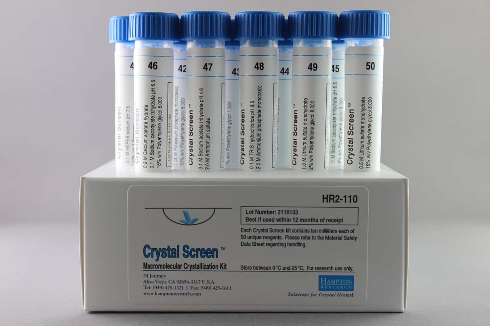 Crystal Screen • Crystal Screen 2 • Crystal Screen HT蛋白结晶-Hampton