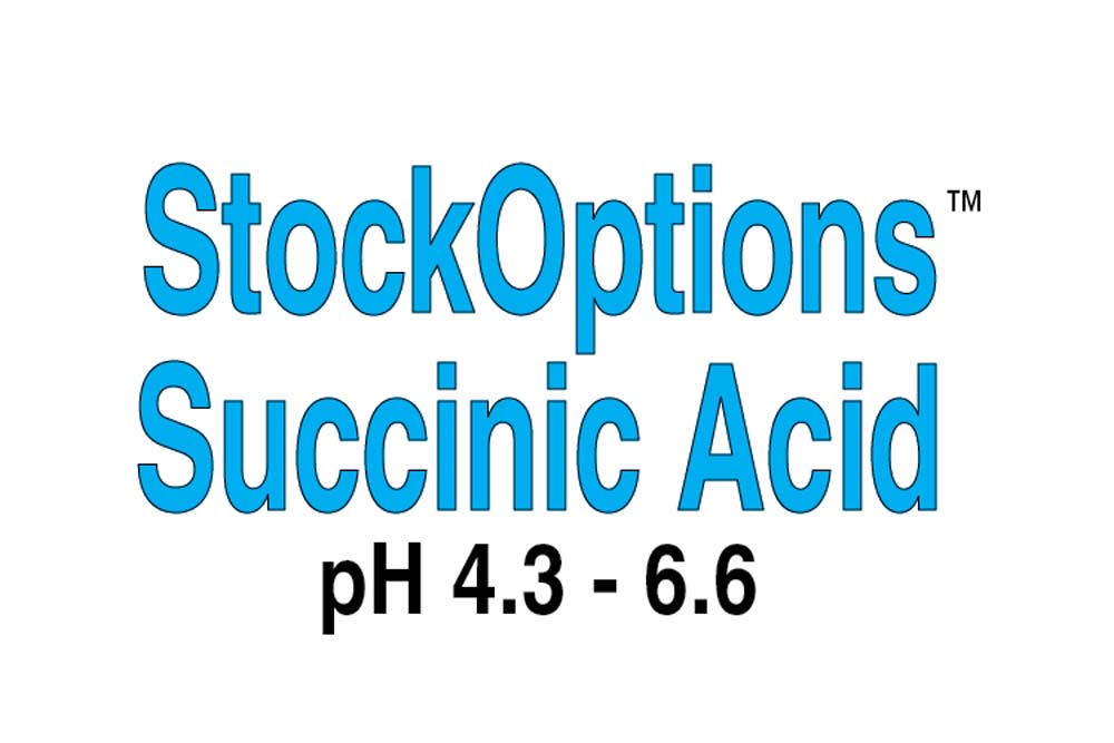 HR2-249 StockOptions Succinic Acid Buffer Kit 10 mL tube format