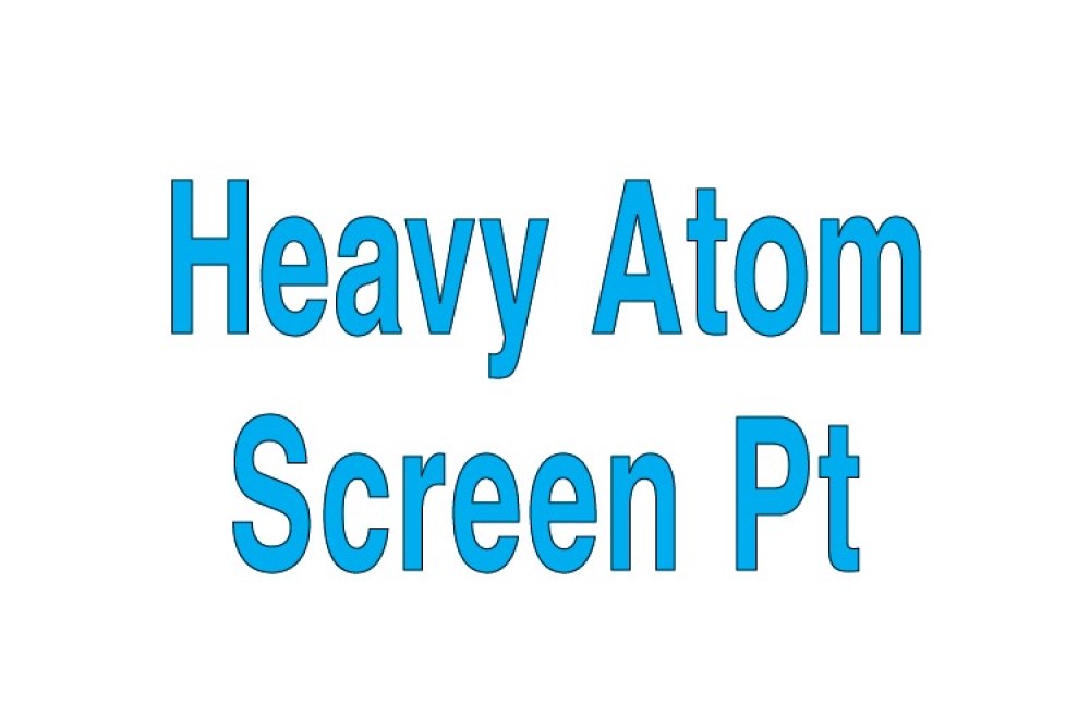 Heavy Atom Screen Pt Individual Reagents