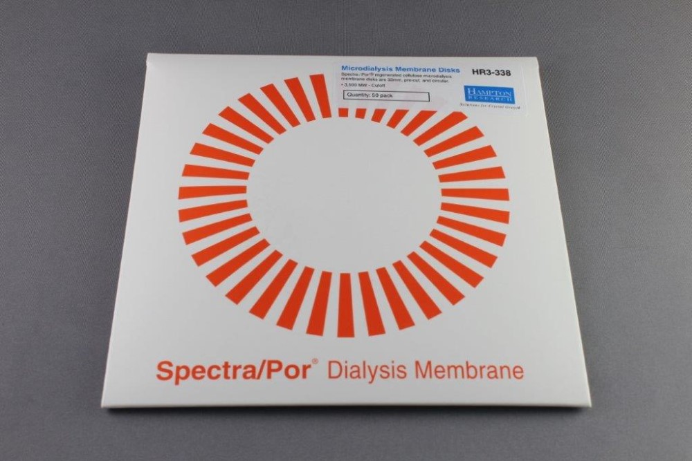 HR3-338 Dialysis Membrane Discs MW Cutoff 3500