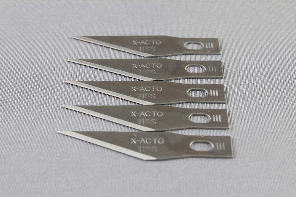 X-Acto X-Acto No. 11 Stainless Steel Refill Blades, 5 pk.